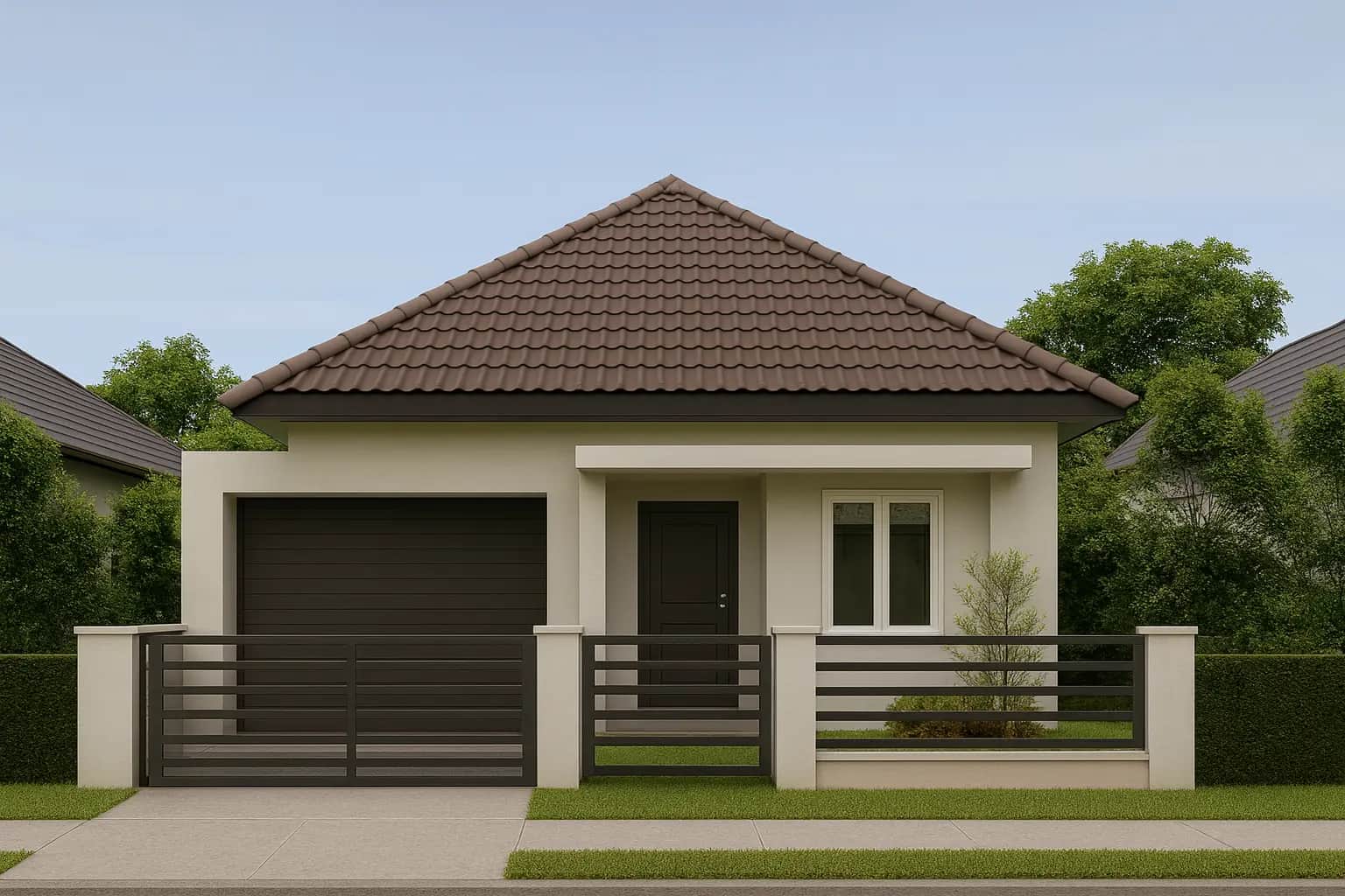 Rumah modern mewah