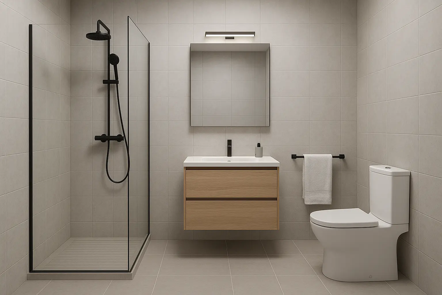 Kamar mandi modern